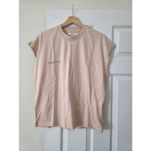 PANGAIA Archive Organic Cotton Cropped Shoulder T-Shirt M - Picture 1 of 8
